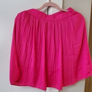 Rachel Zoe Hot Pink Midi Skirt